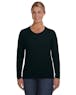 Anvil 884L Ladies' Lightweight Long - Sleeve T - Shirt - Ninja Transfers