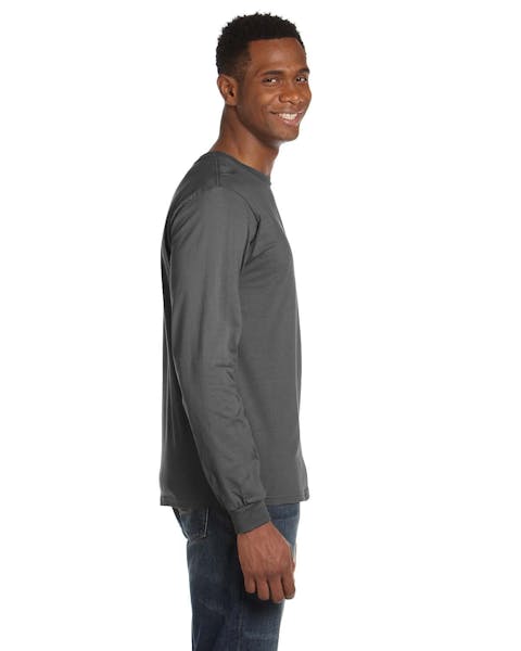 Anvil 949 Adult Lightweight Long - Sleeve T - Shirt - Ninja Transfers