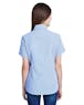 Artisan Collection by Reprime RP321 Ladies' Microcheck Gingham Short - Sleeve Cotton Shirt - Ninja Transfers