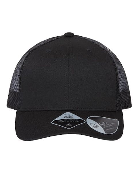 Atlantis Headwear BRYCE Sustainable Trucker Cap - Ninja Transfers