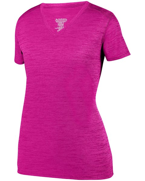 Augusta Sportswear 2902 Ladies' Shadow TonalHeather Short - Sleeve Training T - Shirt - Ninja Transfers