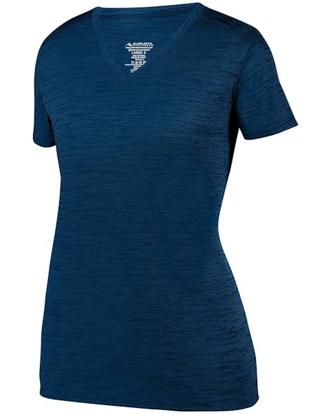 Augusta Sportswear 2902 Ladies' Shadow TonalHeather Short - Sleeve Training T - Shirt - Ninja Transfers