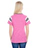 Augusta Sportswear 3011 Ladies' Fanatic Short - Sleeve T - Shirt - Ninja Transfers