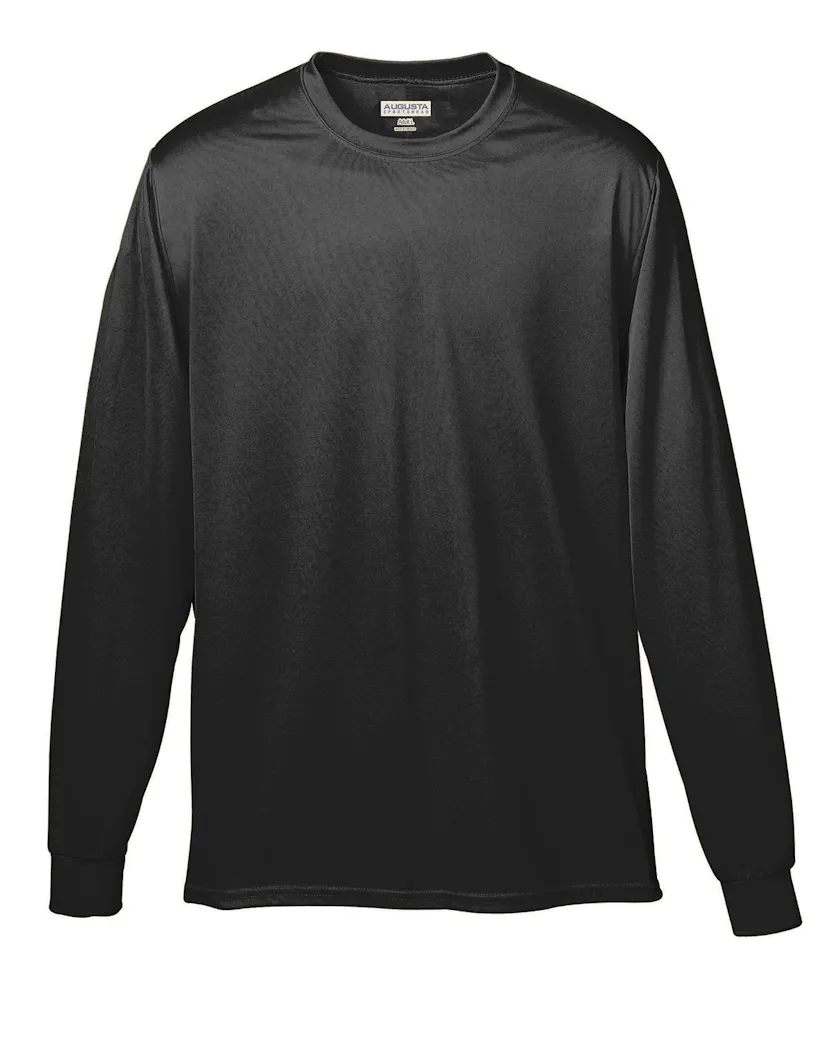 Augusta Sportswear 788 Adult Wicking Long-Sleeve T-Shirt