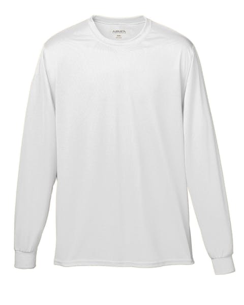 Augusta Sportswear 788 Adult Wicking Long - Sleeve T - Shirt - Ninja Transfers