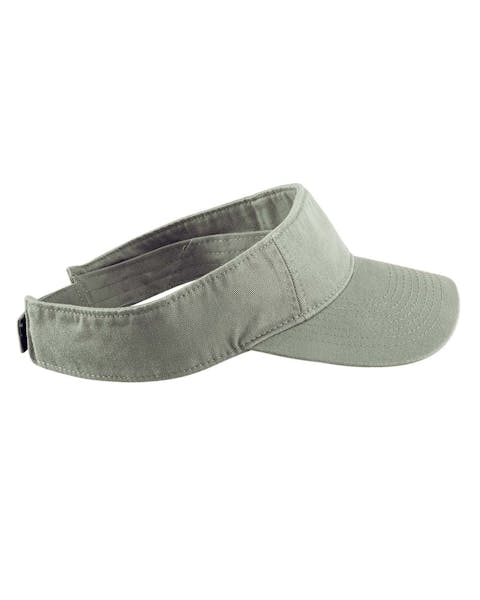 Authentic Pigment 1915 Direct - Dyed Twill Visor - Ninja Transfers