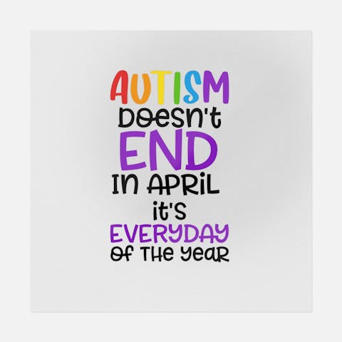 Autism Doesn't End In April Transfer - Ninja Transfers