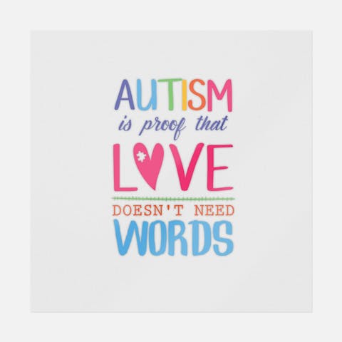 Autism Is Proof That Love Doesn't Need Words Transfer - Ninja Transfers