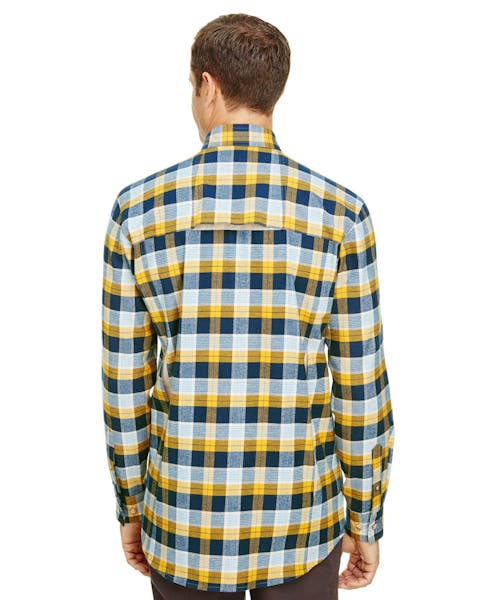 Backpacker BP7091 Men's Stretch Flannel Shirt - Ninja Transfers