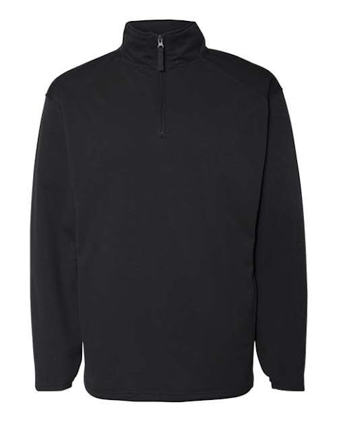 Badger 1480 Performance Fleece Quarter - Zip Pullover - Ninja Transfers