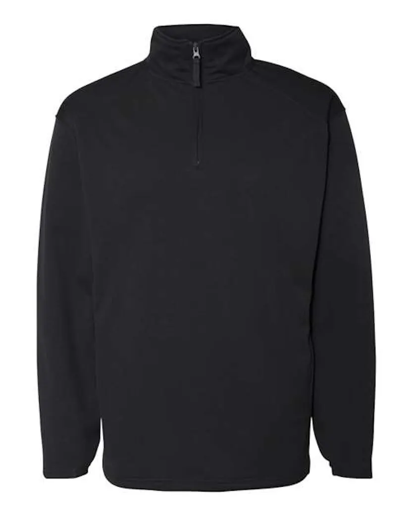 Badger 1480 Performance Fleece Quarter - Zip Pullover - Ninja Transfers