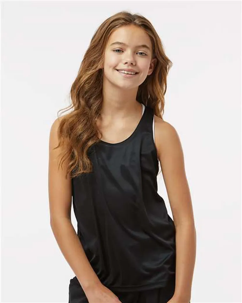 Badger 2166 Girls’ B - Core Racerback Tank Top - Ninja Transfers
