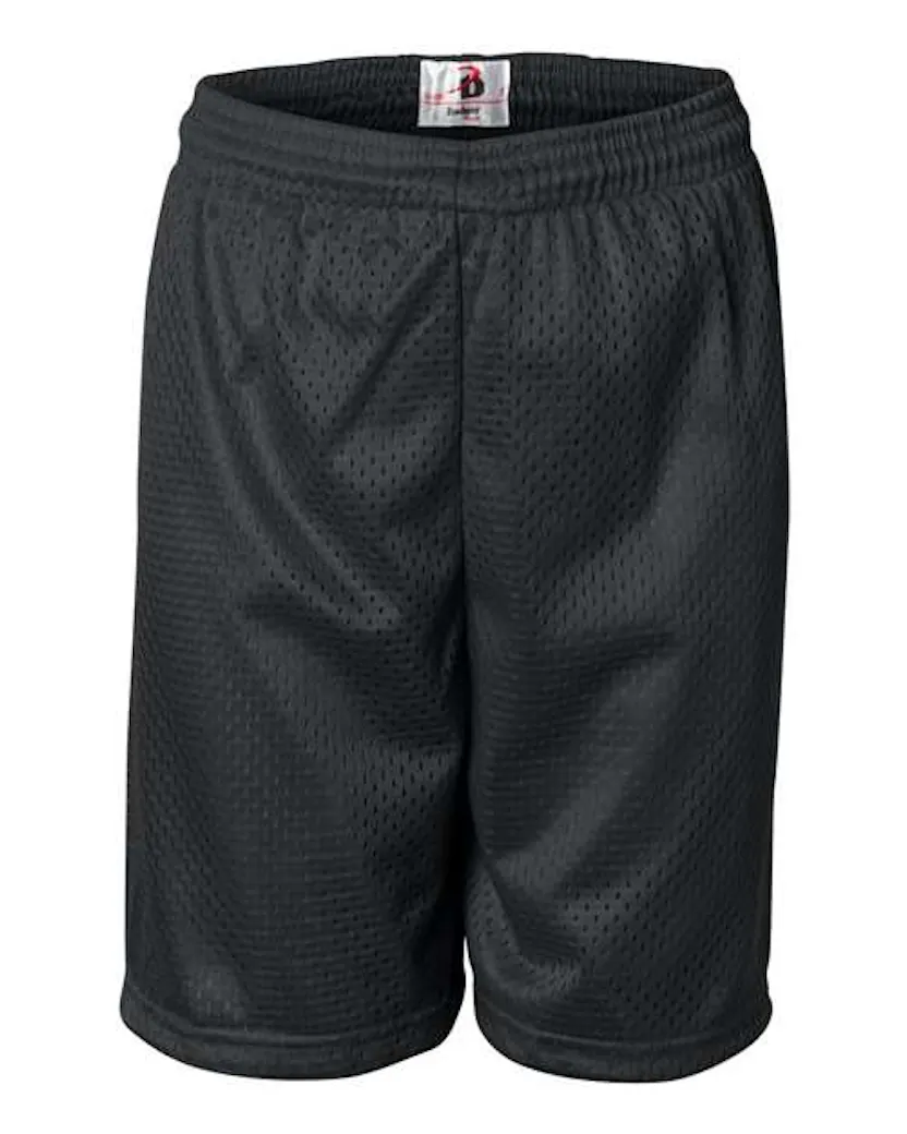 "Badger 2207 Youth Pro Mesh 6" Shorts" - Ninja Transfers