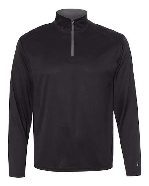 Badger 4102 B - Core Quarter - Zip Pullover - Ninja Transfers