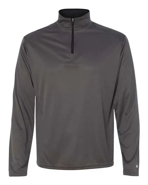 Badger 4102 B - Core Quarter - Zip Pullover - Ninja Transfers