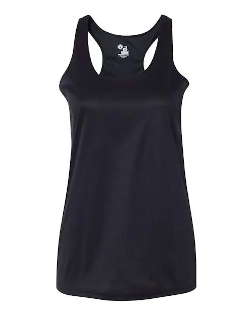 Badger 4166 Women’s B - Core Racerback Tank Top - Ninja Transfers