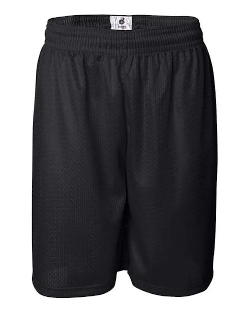 "Badger 7209 Pro Mesh 9" Shorts" - Ninja Transfers