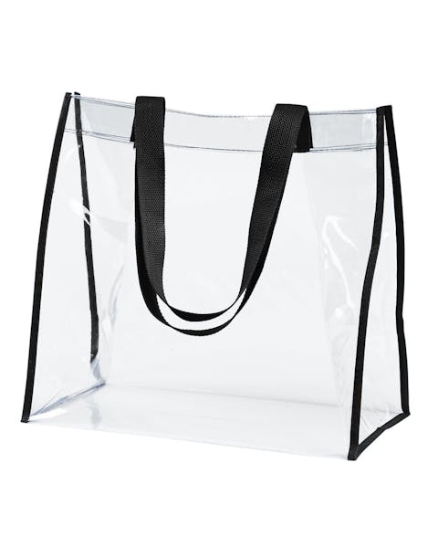 BAGedge BE252 Clear PVC Tote - Ninja Transfers