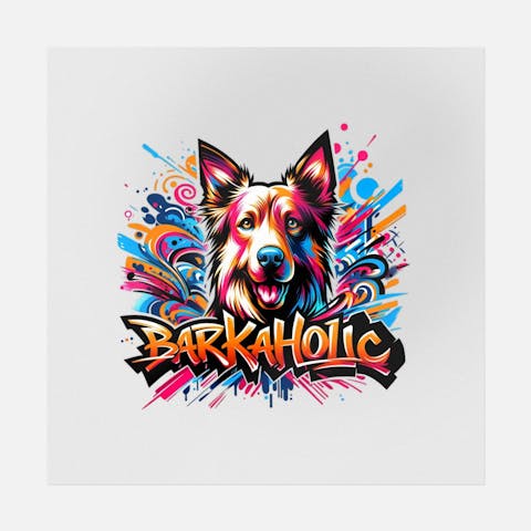 Barkaholic Transfer - Ninja Transfers