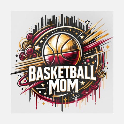 Basketball Mom Tattoo Transfer - Ninja Transfers