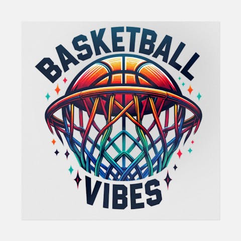 Basketball Vibes Art Transfer - Ninja Transfers