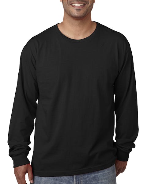 Bayside BA5060 Adult Long - Sleeve T - Shirt - Ninja Transfers
