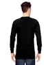 Bayside BA6100 Adult 6.1 oz., 100% Cotton Long Sleeve T - Shirt - Ninja Transfers