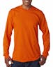 Bayside BA6100 Adult 6.1 oz., 100% Cotton Long Sleeve T - Shirt - Ninja Transfers