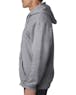 Bayside BA900 Adult 9.5oz., 80% cotton/20% polyester Full - Zip Hooded Sweatshirt - Ninja Transfers