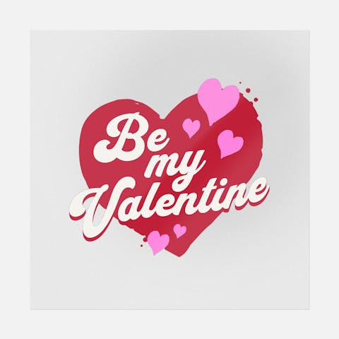 Be My Valentine Transfer - Ninja Transfers