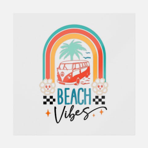 Beach Vibes Transfer - Ninja Transfers