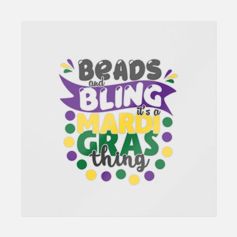 Beads And Bling Transfer - Ninja Transfers