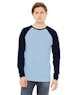 Bella + Canvas 3000C Men's Jersey Long - Sleeve Baseball T - Shirt - Ninja Transfers