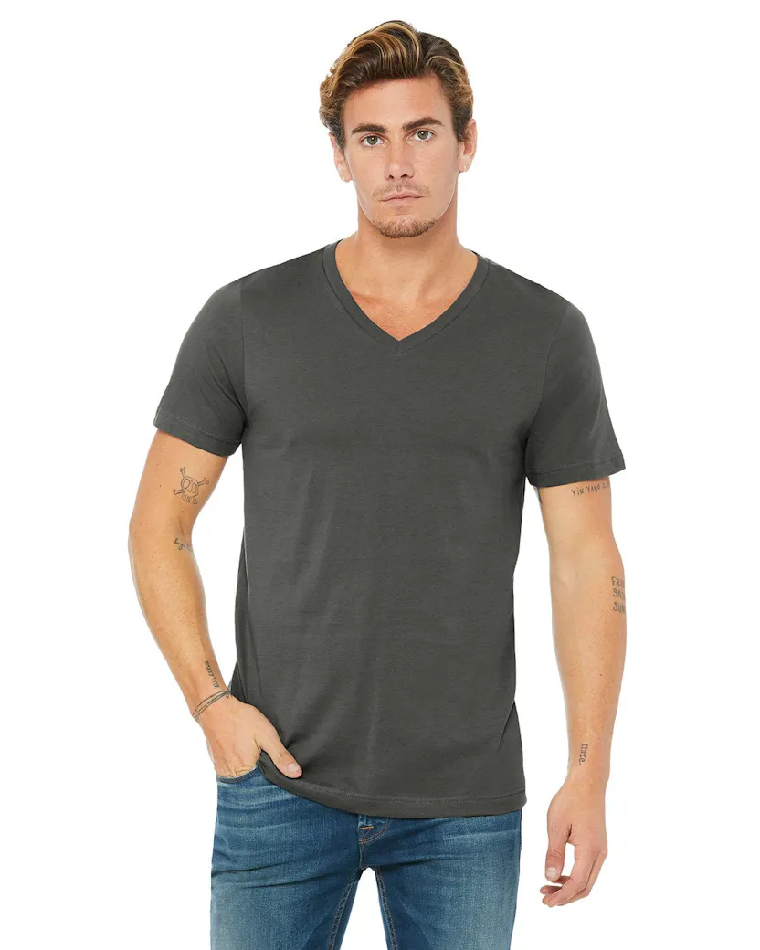 Bella + Canvas 3005 Unisex Jersey Short-Sleeve V-Neck T-Shirt