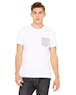 Bella + Canvas 3021 Men's Jersey Short - Sleeve Pocket T - Shirt - Ninja Transfers