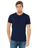 Bella + Canvas 3021 Men's Jersey Short - Sleeve Pocket T - Shirt - Ninja Transfers