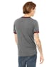 Bella + Canvas 3055C Men's Jersey Short - Sleeve Ringer T - Shirt - Ninja Transfers