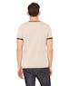 Bella + Canvas 3055C Men's Jersey Short - Sleeve Ringer T - Shirt - Ninja Transfers