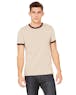 Bella + Canvas 3055C Men's Jersey Short - Sleeve Ringer T - Shirt - Ninja Transfers