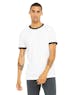 Bella + Canvas 3055C Men's Jersey Short - Sleeve Ringer T - Shirt - Ninja Transfers