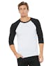 Bella + Canvas 3200 Unisex 3/4 - Sleeve Baseball T - Shirt - Ninja Transfers