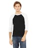 Bella + Canvas 3200 Unisex 3/4 - Sleeve Baseball T - Shirt - Ninja Transfers