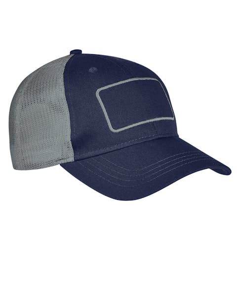 Big Accessories BA656T Patch Trucker Hat - Ninja Transfers