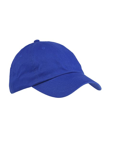 Big Accessories BX001Y Youth 6 - Panel Brushed Twill Unstructured Cap - Ninja Transfers