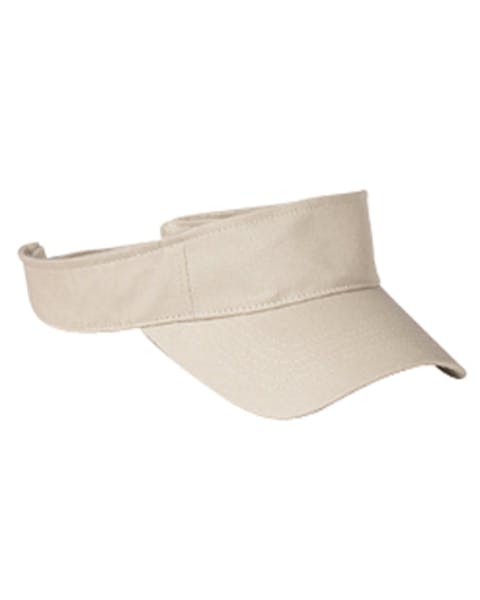 Big Accessories BX006 Cotton Twill Visor - Ninja Transfers