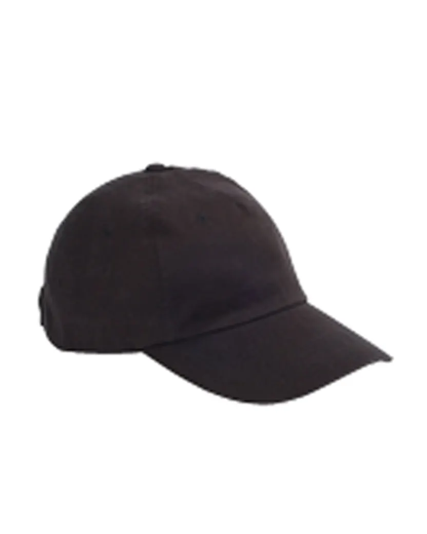 Big Accessories BX008 5 - Panel Brushed Twill Unstructured Cap - Ninja Transfers
