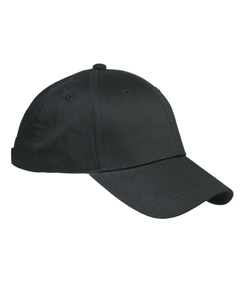 Big Accessories BX020 6 - Panel Structured TwillCap - Ninja Transfers