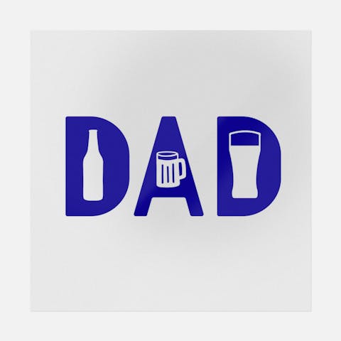 Big Beer Dad - Ninja Transfers