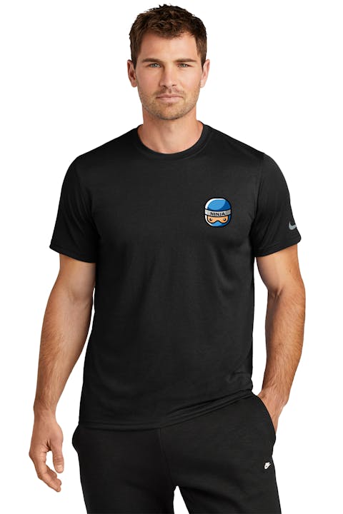 Ninja Head 100% Polyester Nike T-Shirt