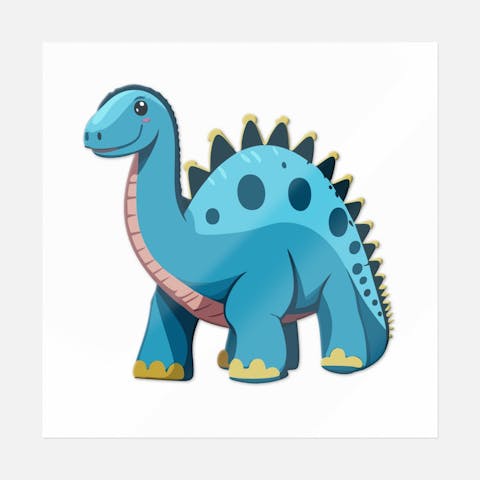 Blue Dinosaur - Ninja Transfers